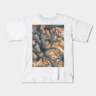 Chromatic Botanic Abstraction #11 Kids T-Shirt